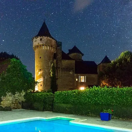 בית נופש Chateau Garinie 15th Century Medieval Castle In The South Of France *
