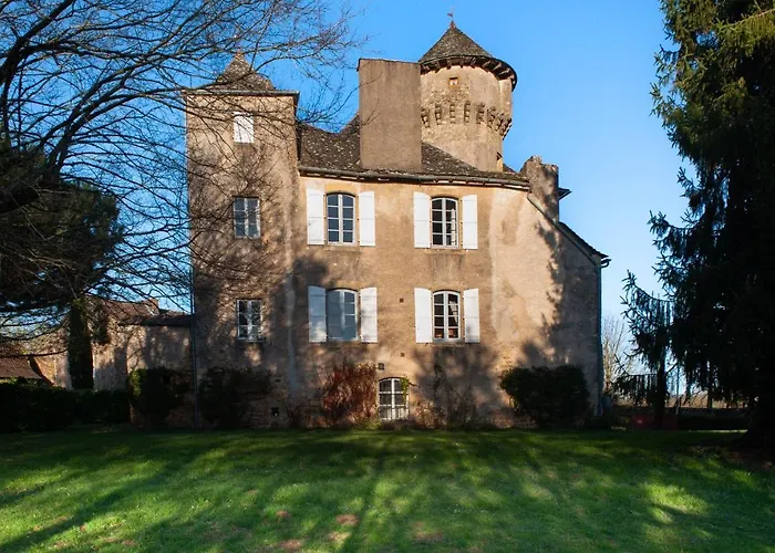 Chateau Garinie 15th Century Medieval Castle In The South Of France * Lugan (Aveyron)