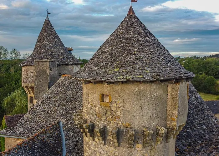 Feriehus Chateau Garinie 15th Century Medieval Castle In The South Of France