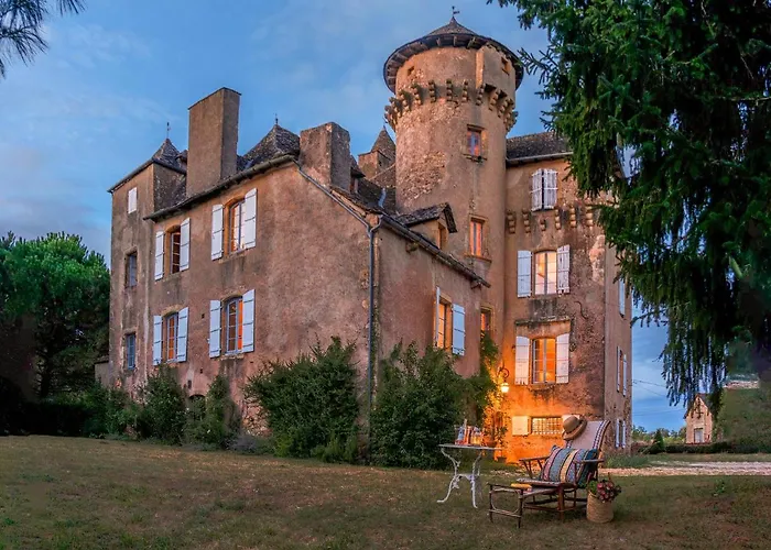 Feriehus Chateau Garinie 15th Century Medieval Castle In The South Of France *